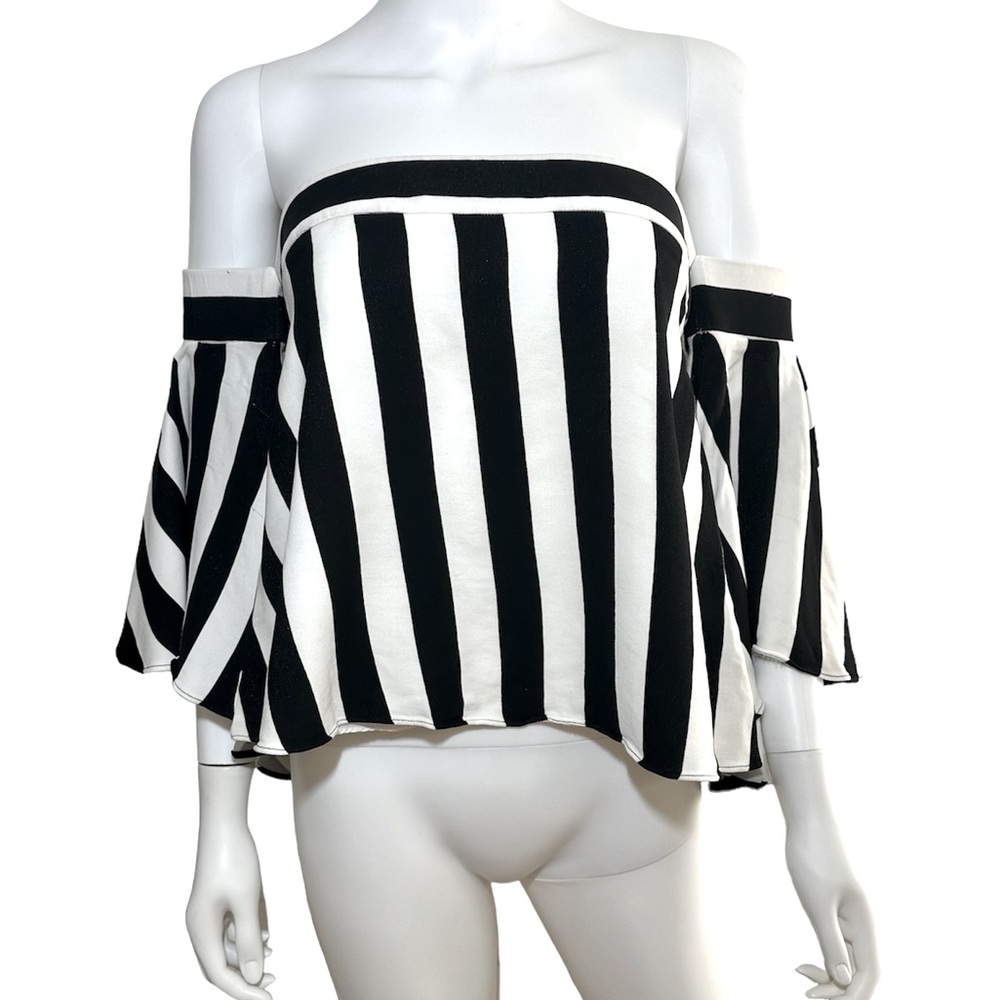 Milly | ‘Rosa’ Off Shoulder Blouse - Picture 2 of 11